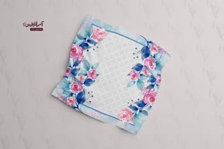 کد 1001 - در رنگبندی آبی، کرم و سبز