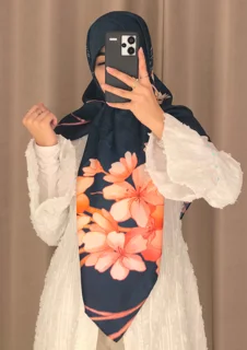 روسری نخ چهارفصل آسادخت - کد 1008