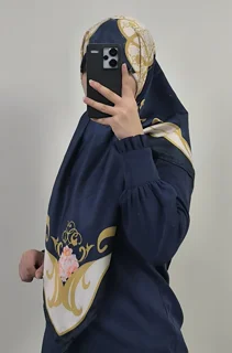 روسری نخ چهارفصل آسادخت - کد 1011