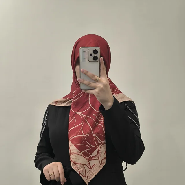 روسری نخ چهارفصل آسادخت - کد 1002